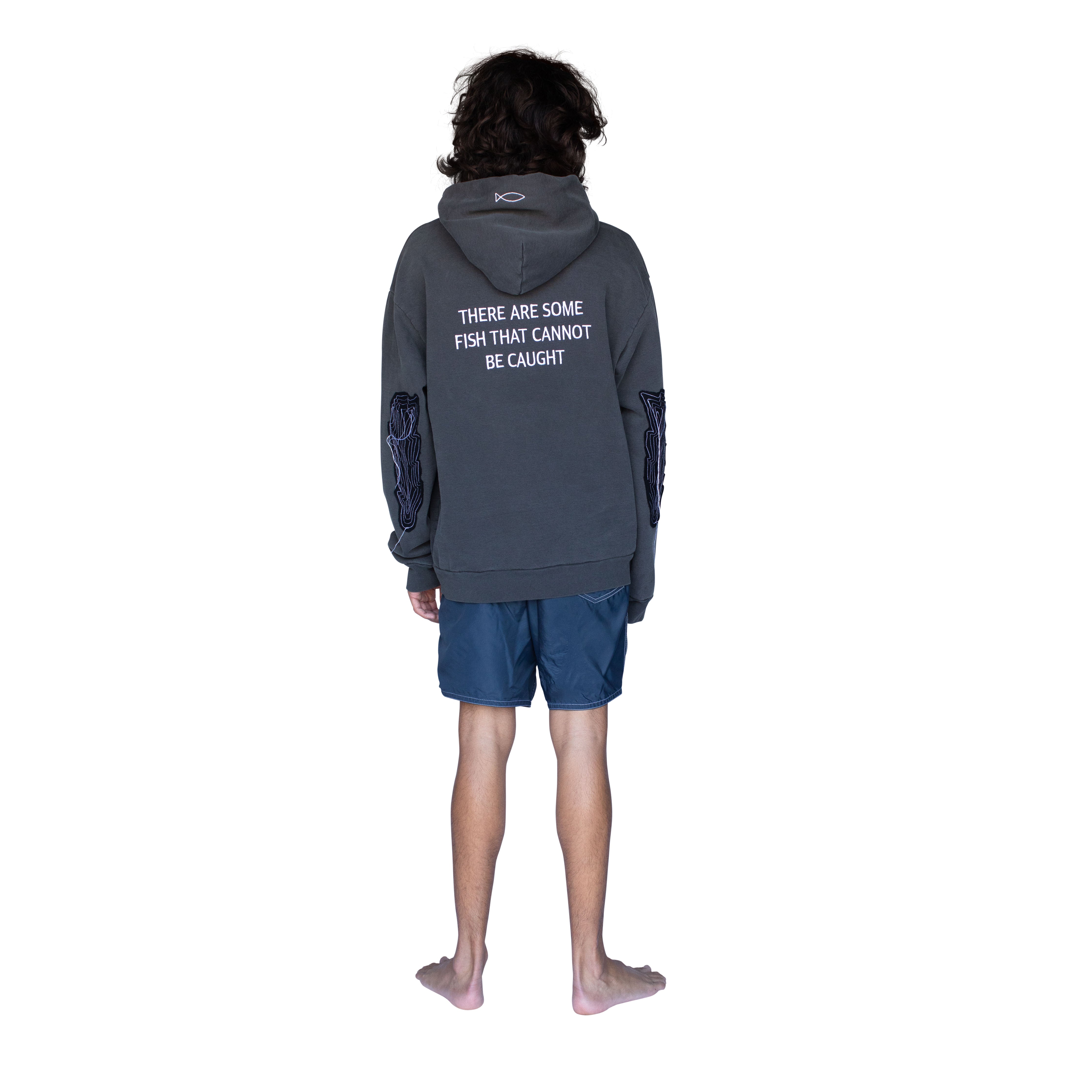 Can't Be Caught Hoodie (Black)