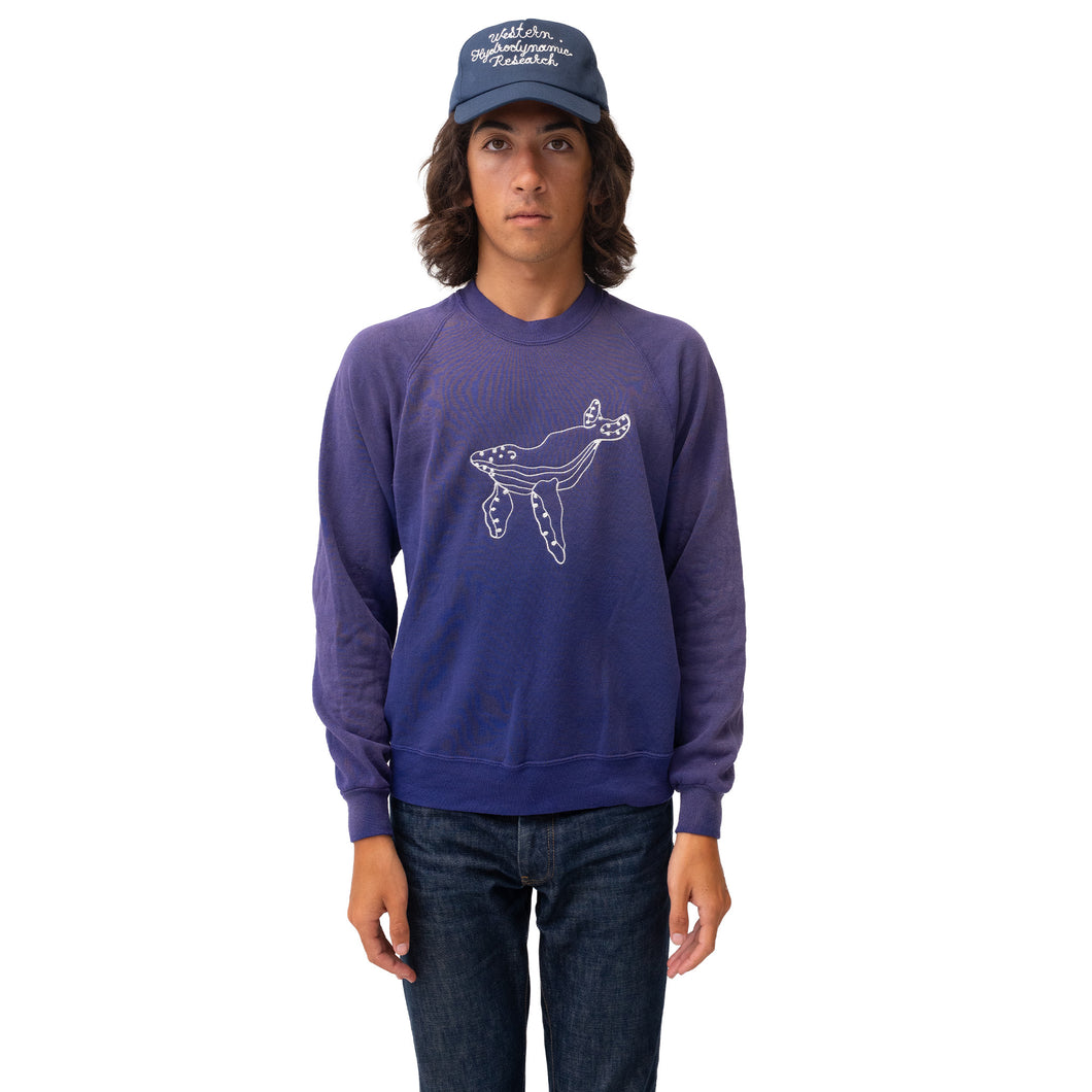 Vintage Whale Crew #29 MEDIUM