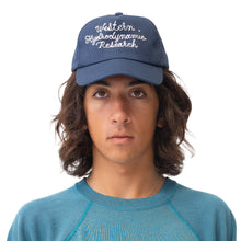 Load image into Gallery viewer, Chain Stitch Promo Hat (Navy)
