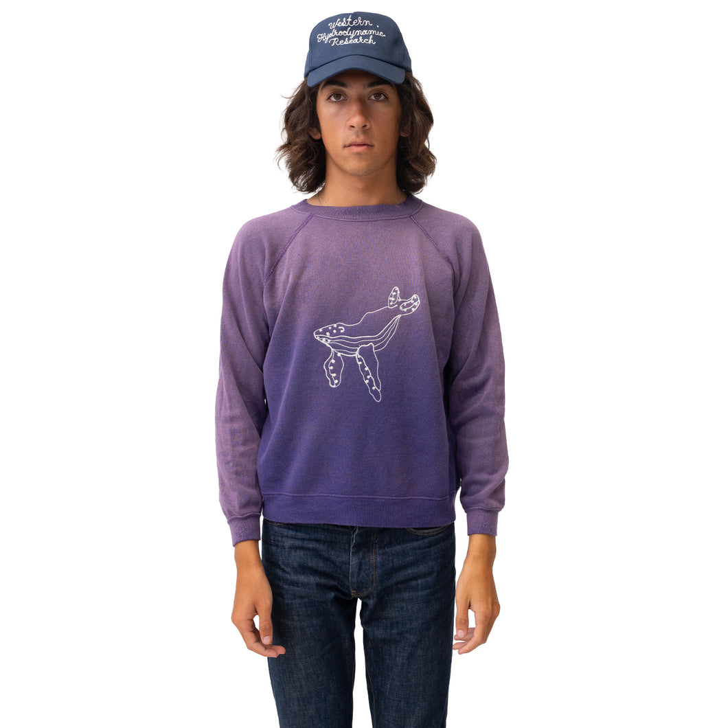 Vintage Whale Crew #30 MEDIUM