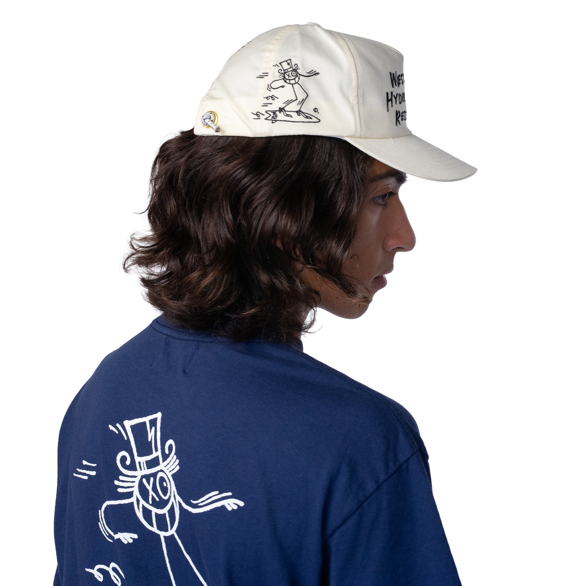 Andre Promo Hat (Natural/Navy)