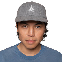 Load image into Gallery viewer, 6 Panel Dock Worker Hat (Gray)
