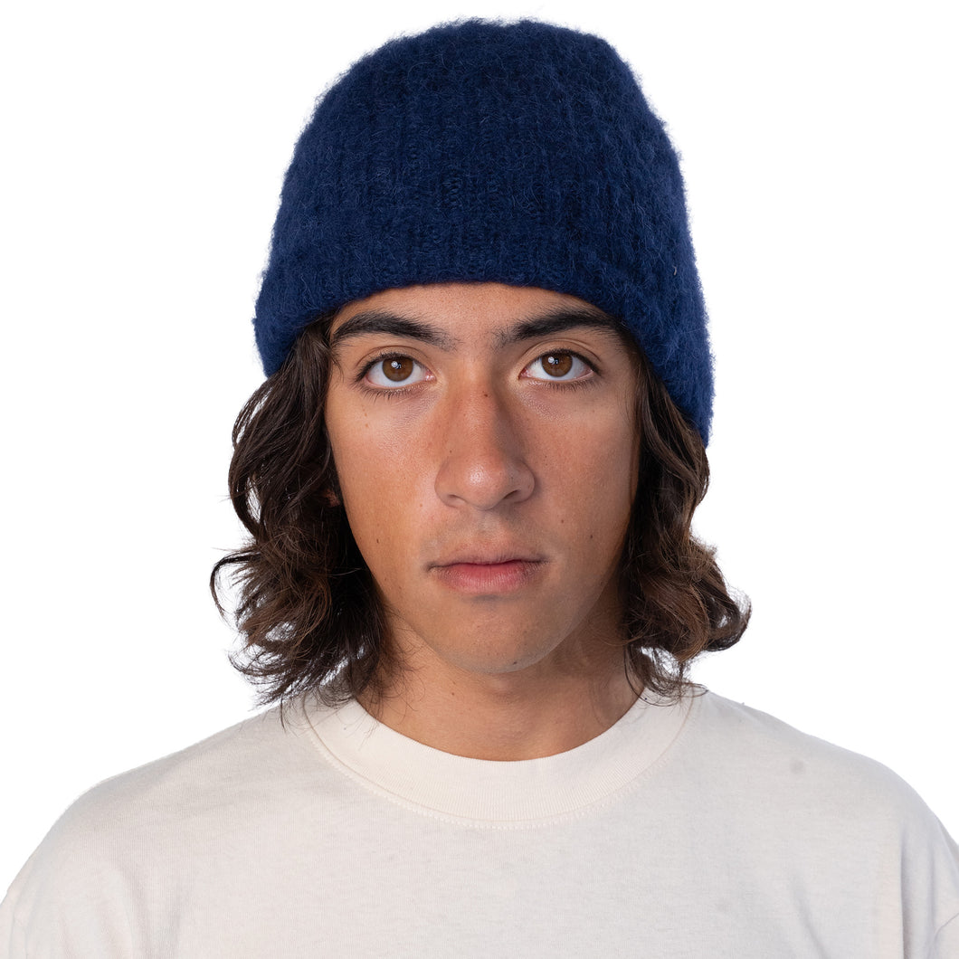 Alpaca Beanie (Navy)