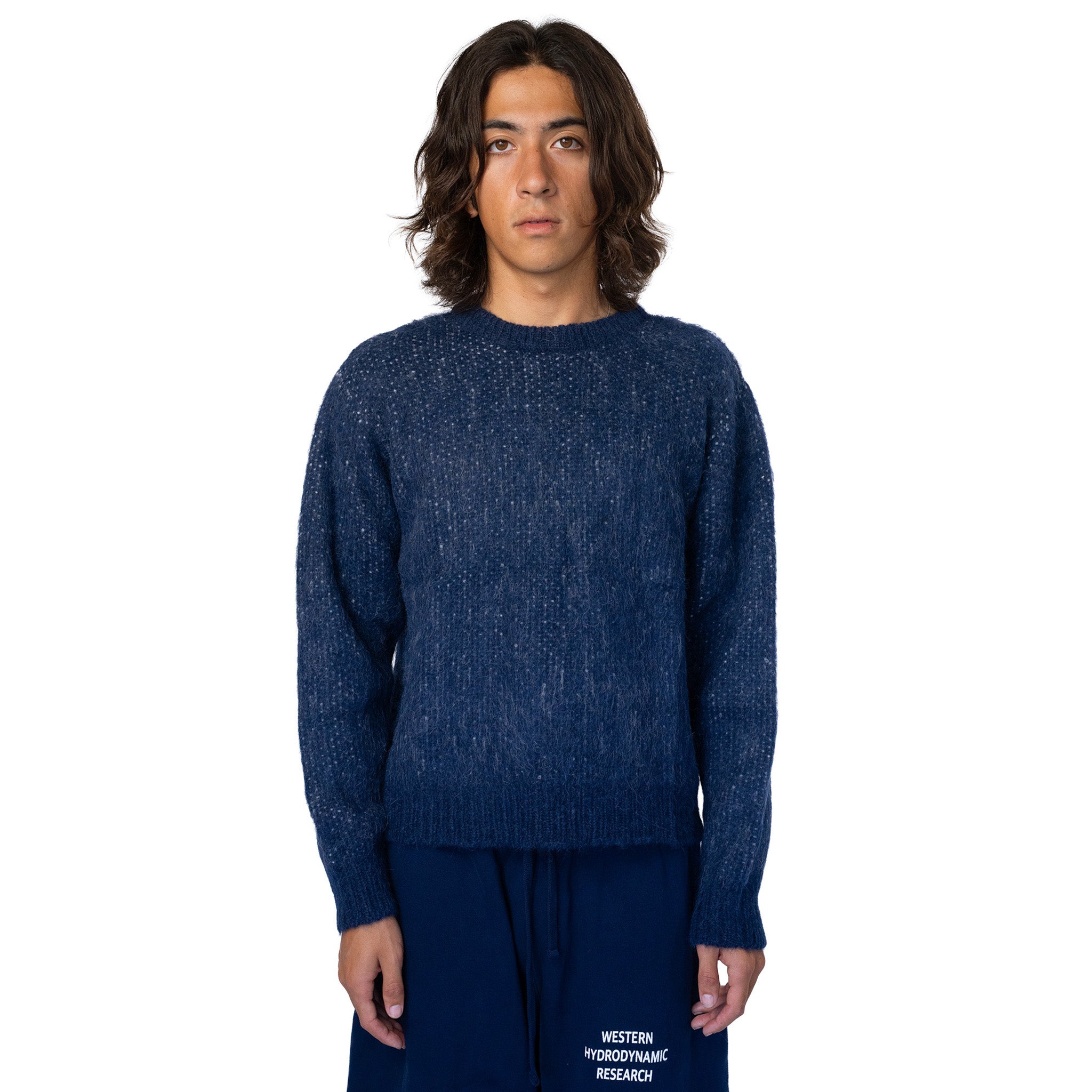 Alpaca Sweater (Navy)