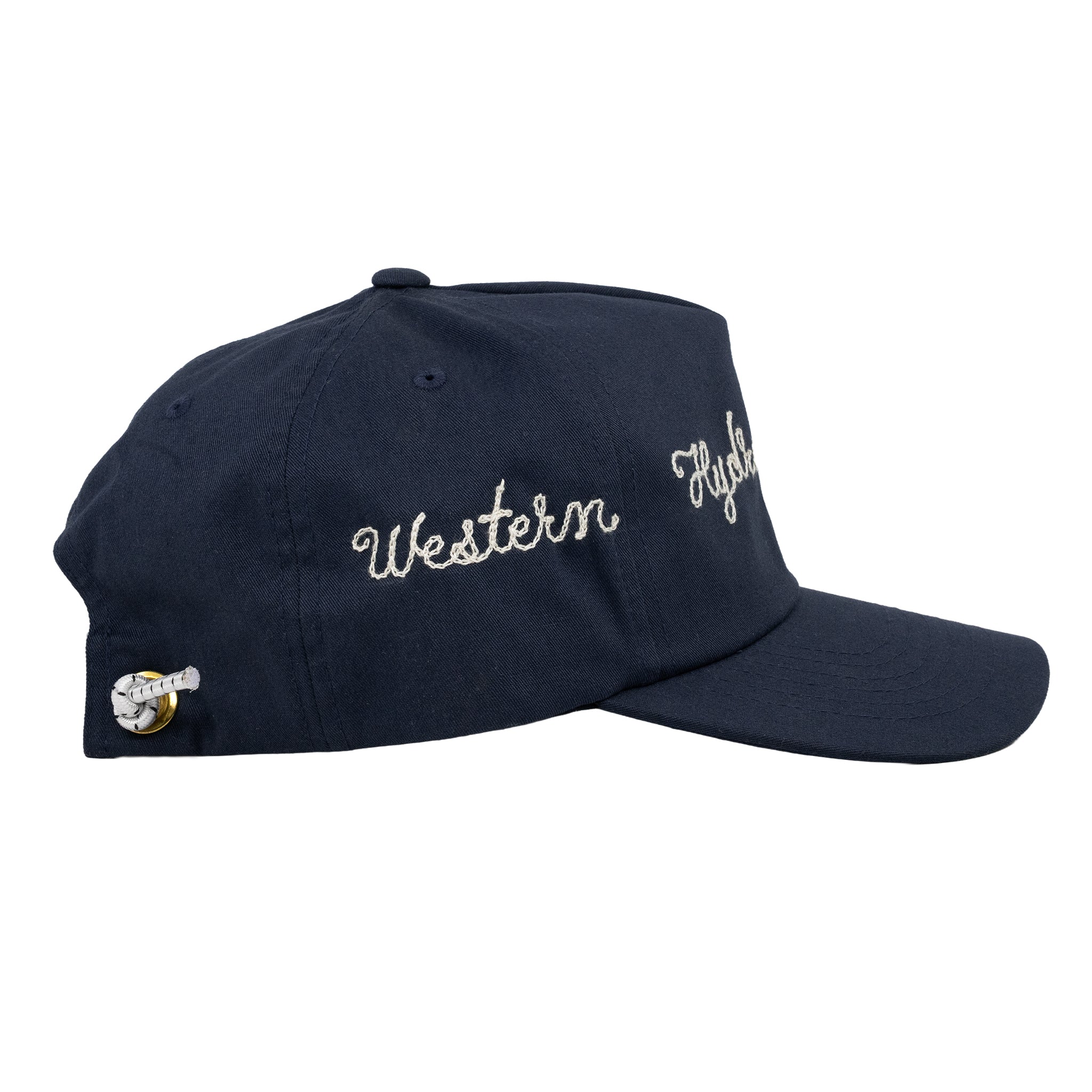 Chain Stitch Hat (Navy)