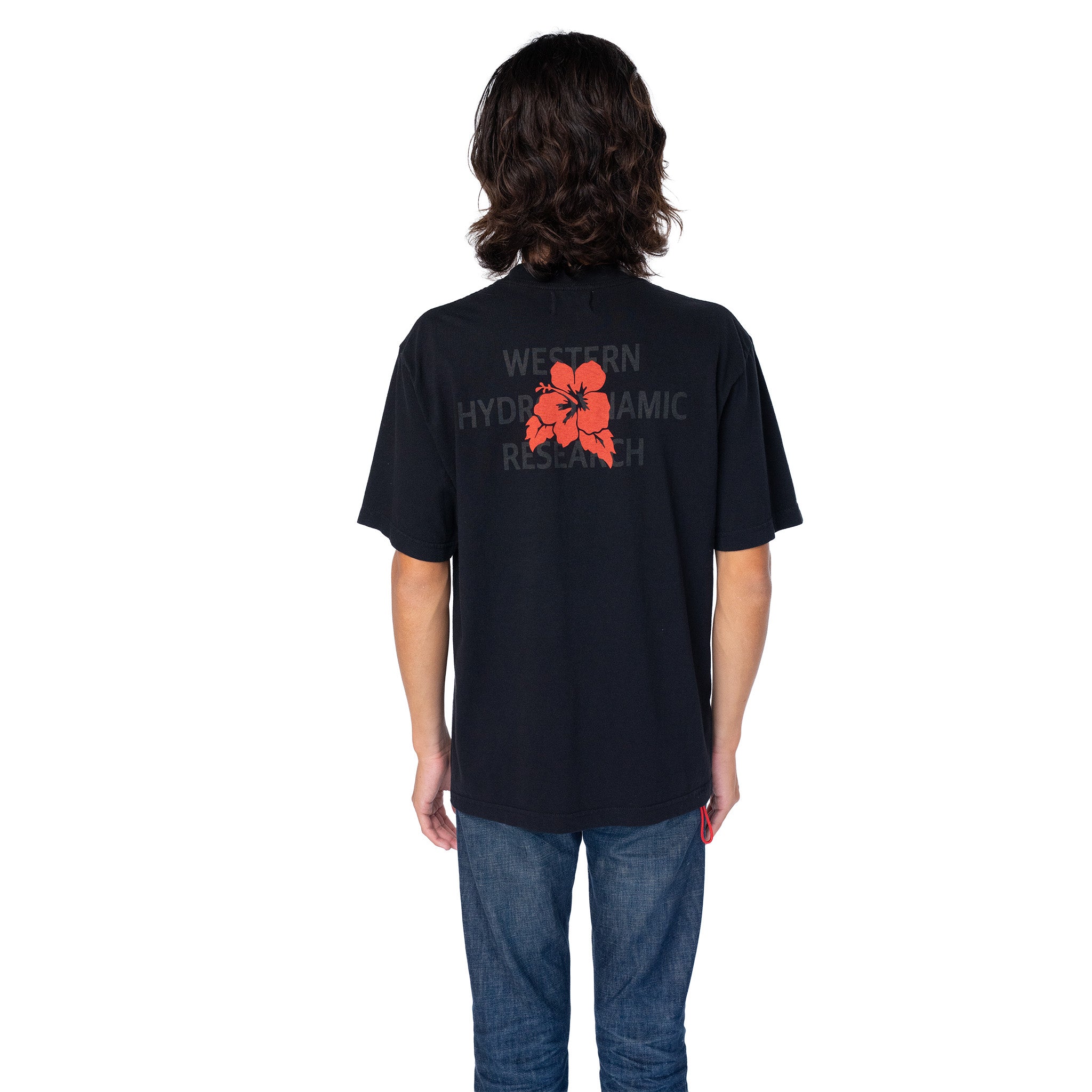 Hibiscus Tee (Black)