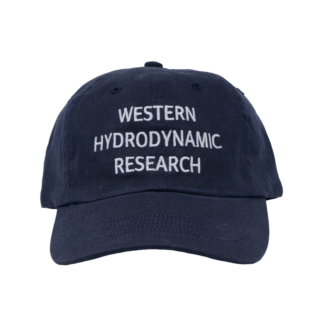 Low Profile Promo Hat (Waxed Navy)