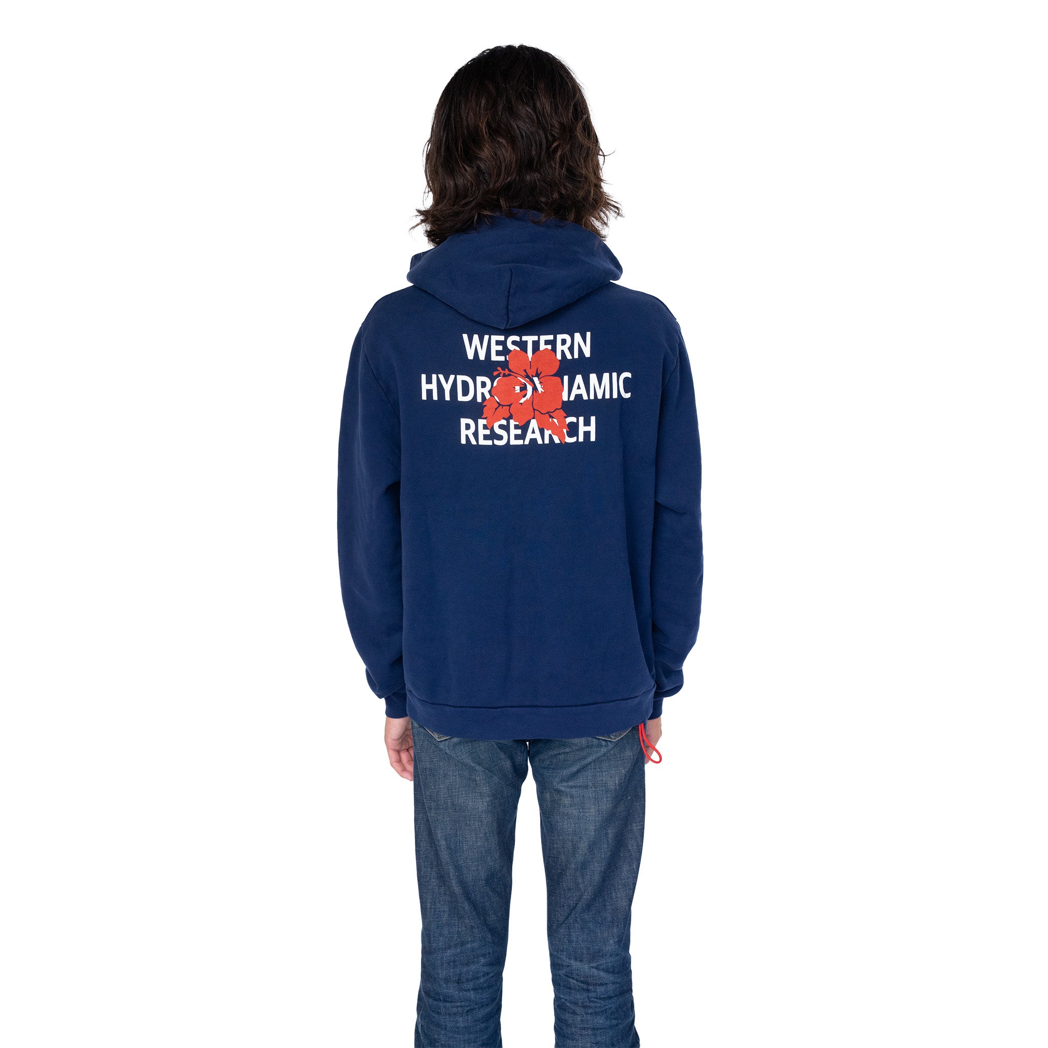 Hibiscus Hoodie (Navy)