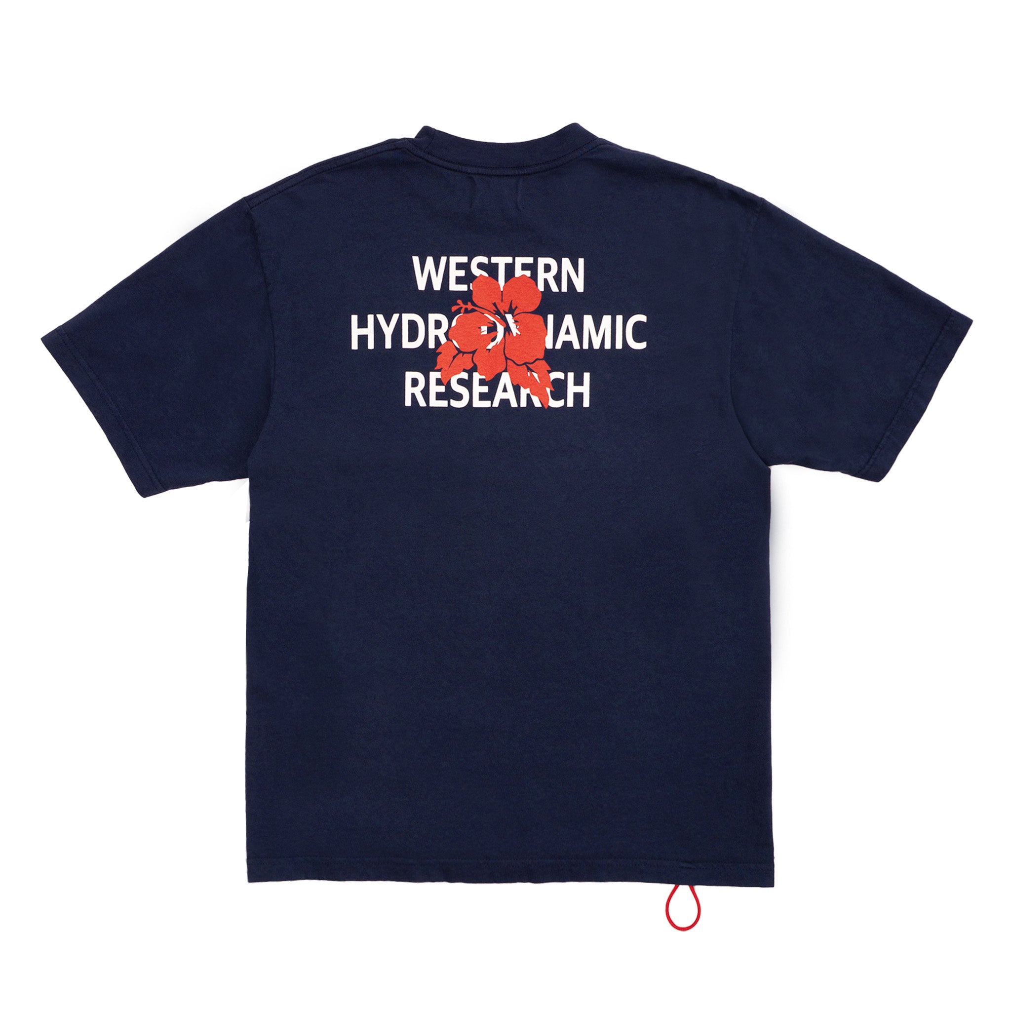 Hibiscus Tee (Navy)
