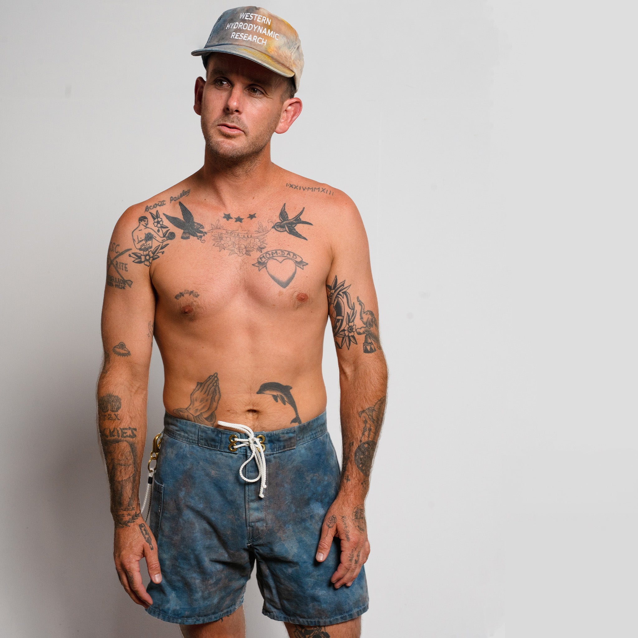 Tanner x WHR Standard Trunks (Indigo)