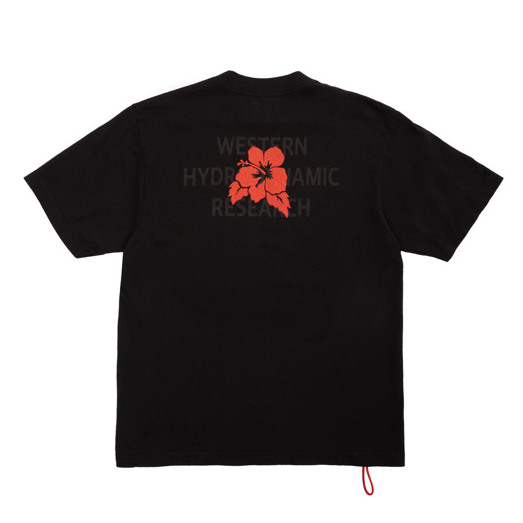 Hibiscus Tee (Black)