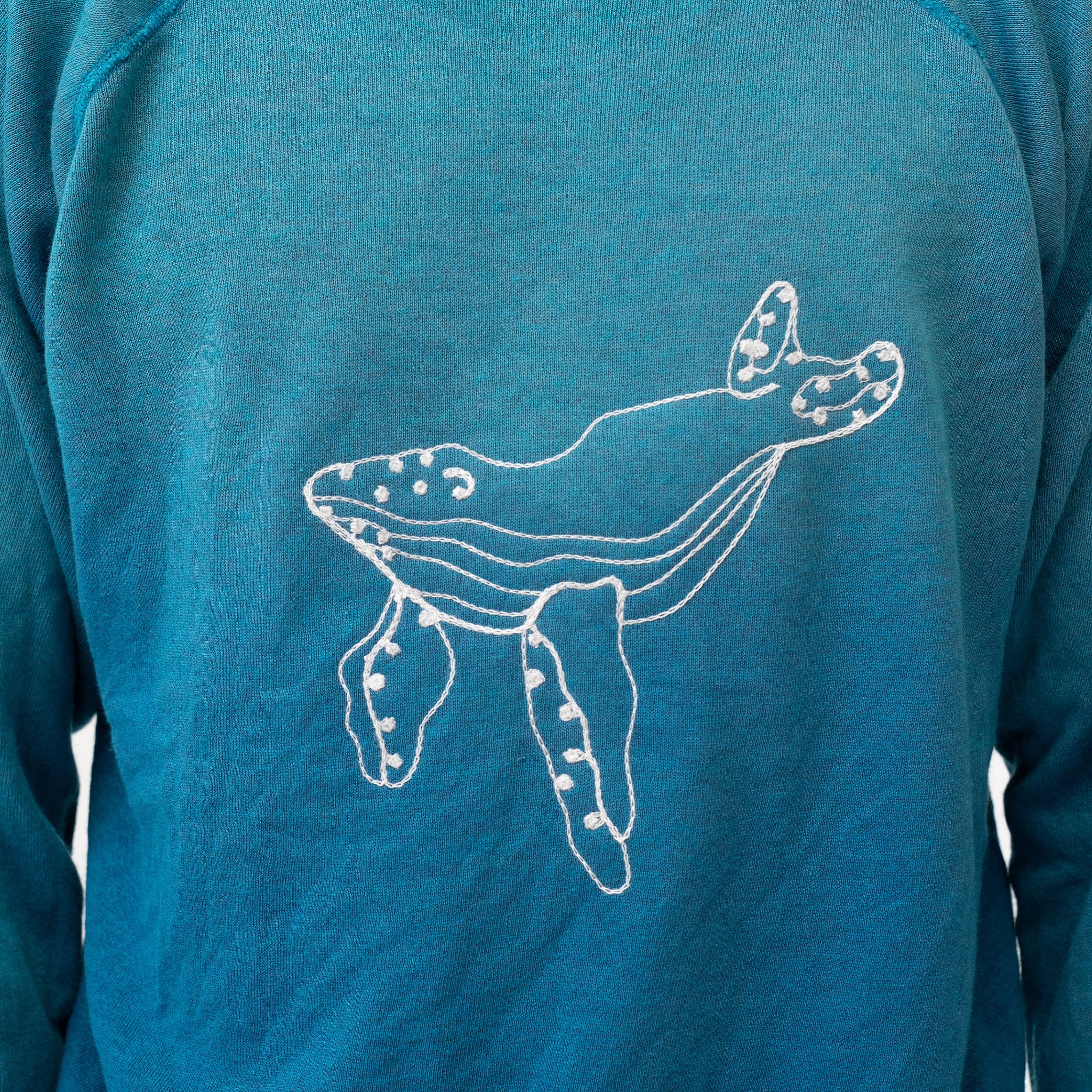 Vintage Whale Crew #10 SMALL
