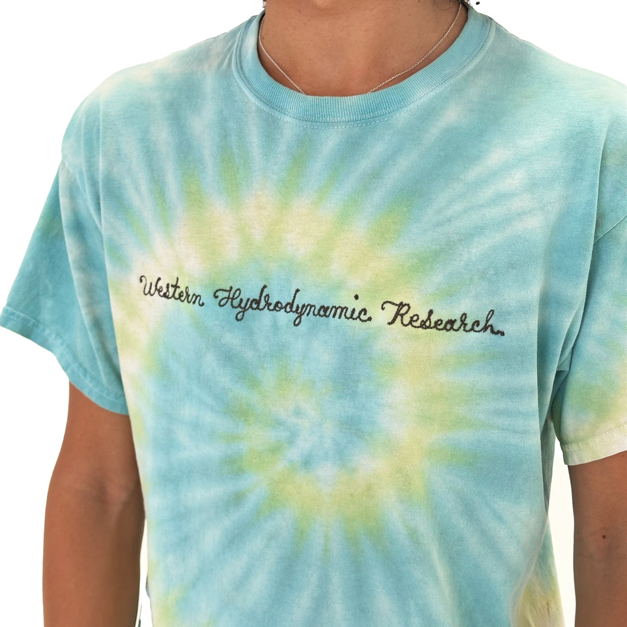Chain Stitch Tie Dye Tee #26 SMALL