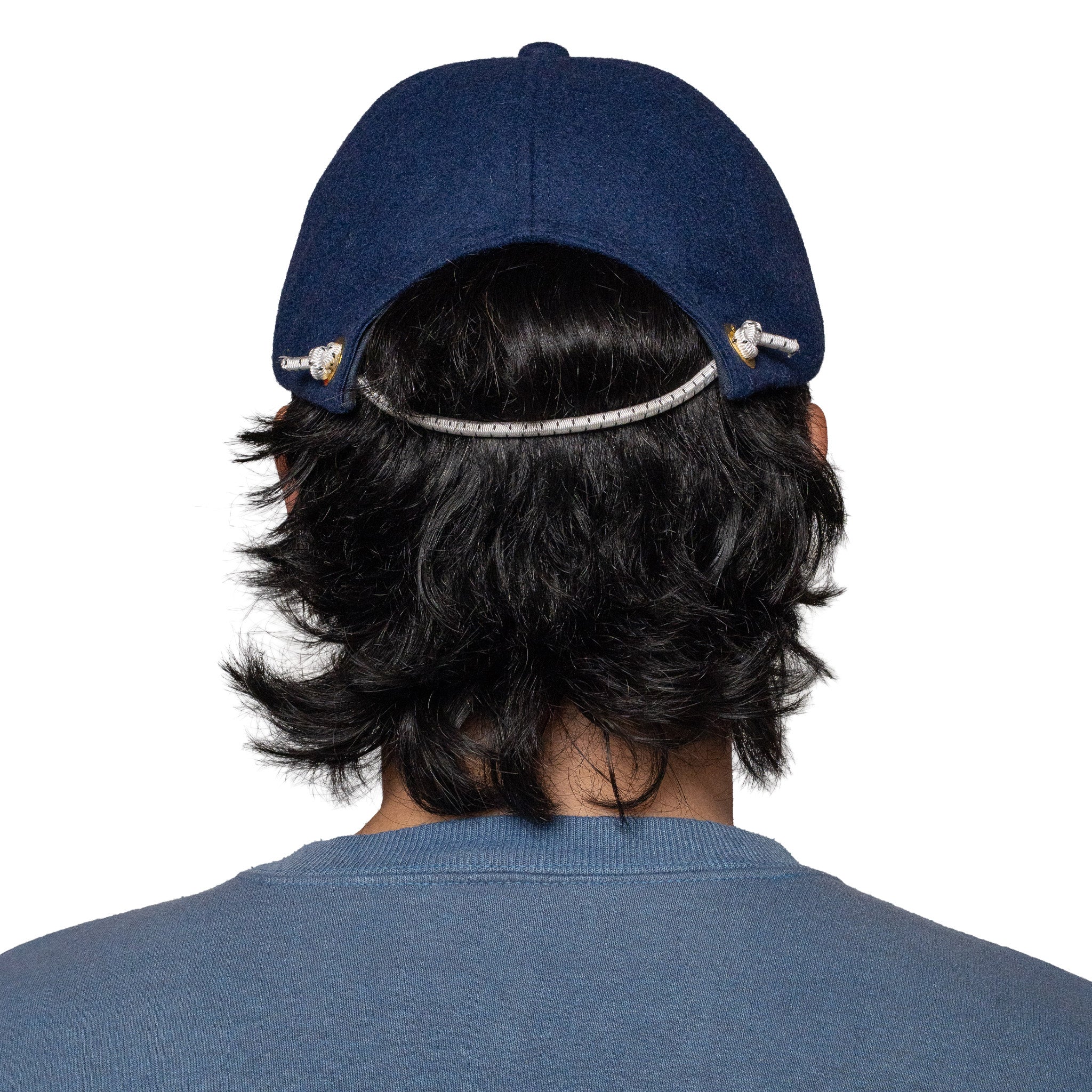 6 Panel Dock Worker Hat (Navy)