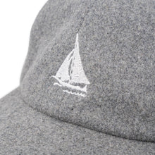 Load image into Gallery viewer, 6 Panel Dock Worker Hat (Gray)
