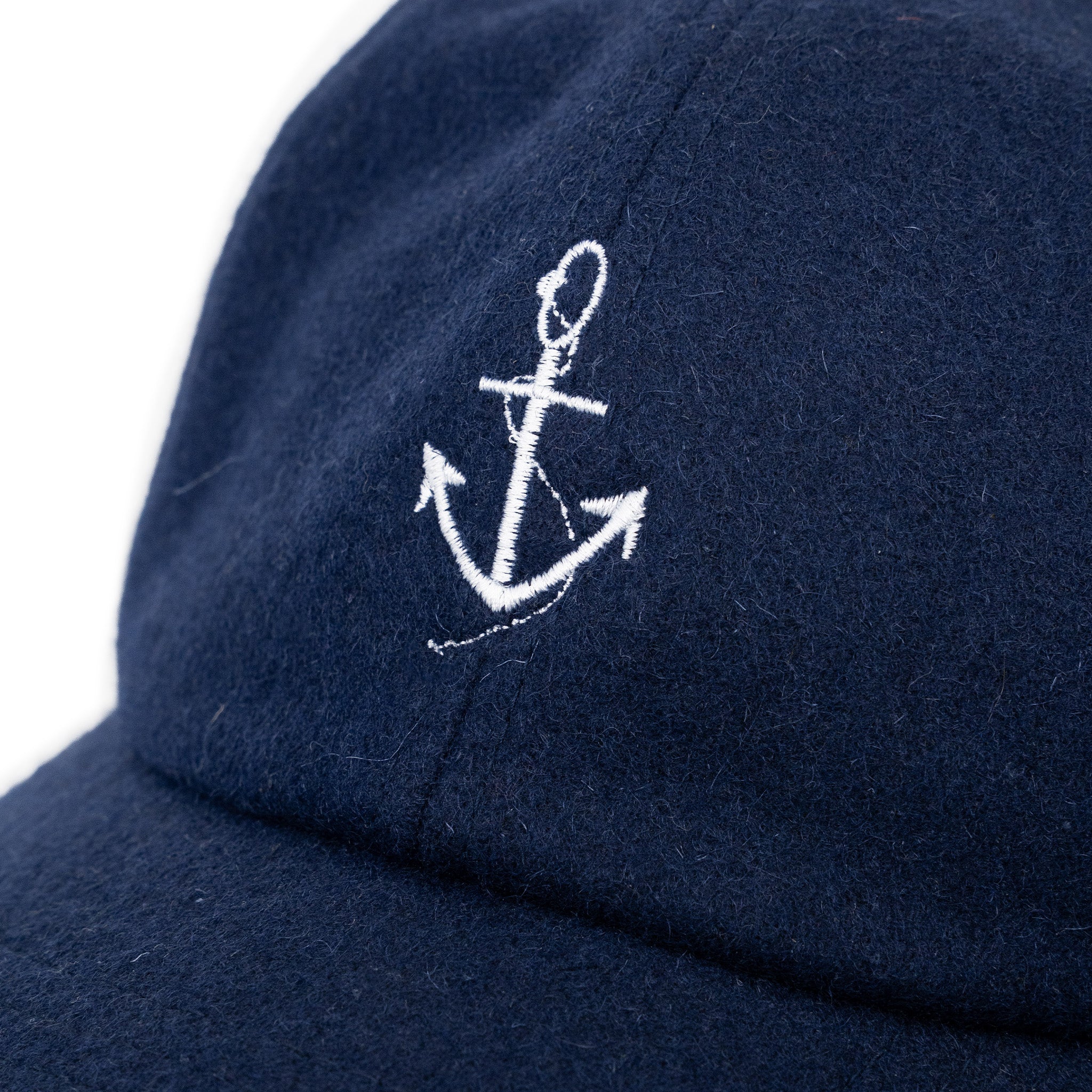 6 Panel Dock Worker Hat (Navy)