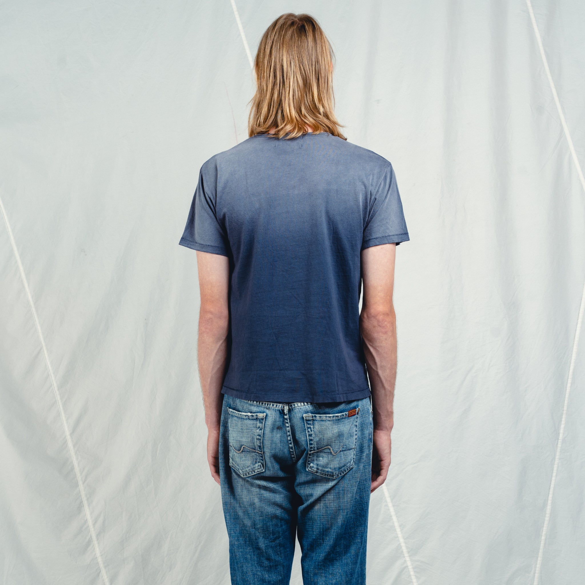 California Tee (Washed Navy)