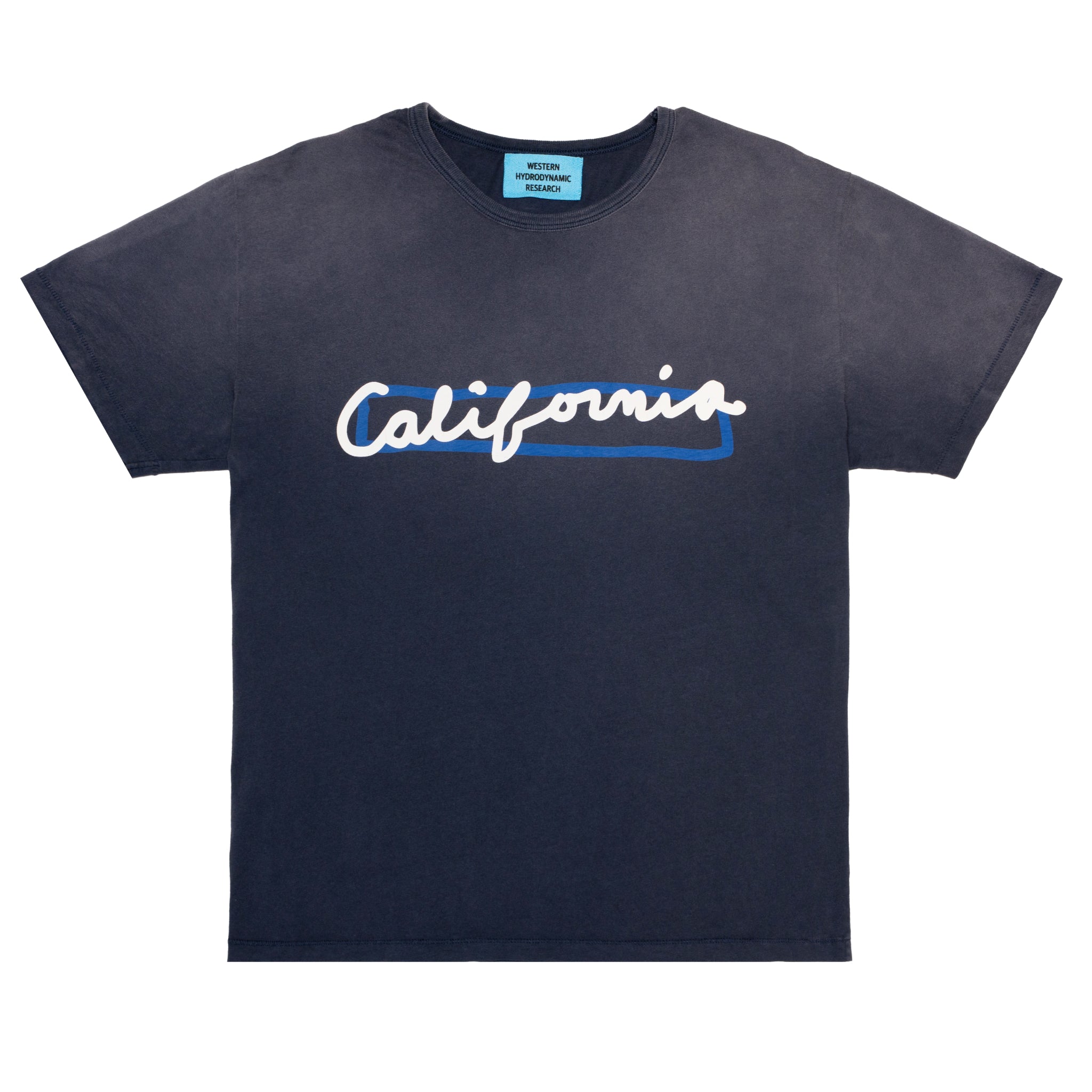 California Tee (Washed Navy)