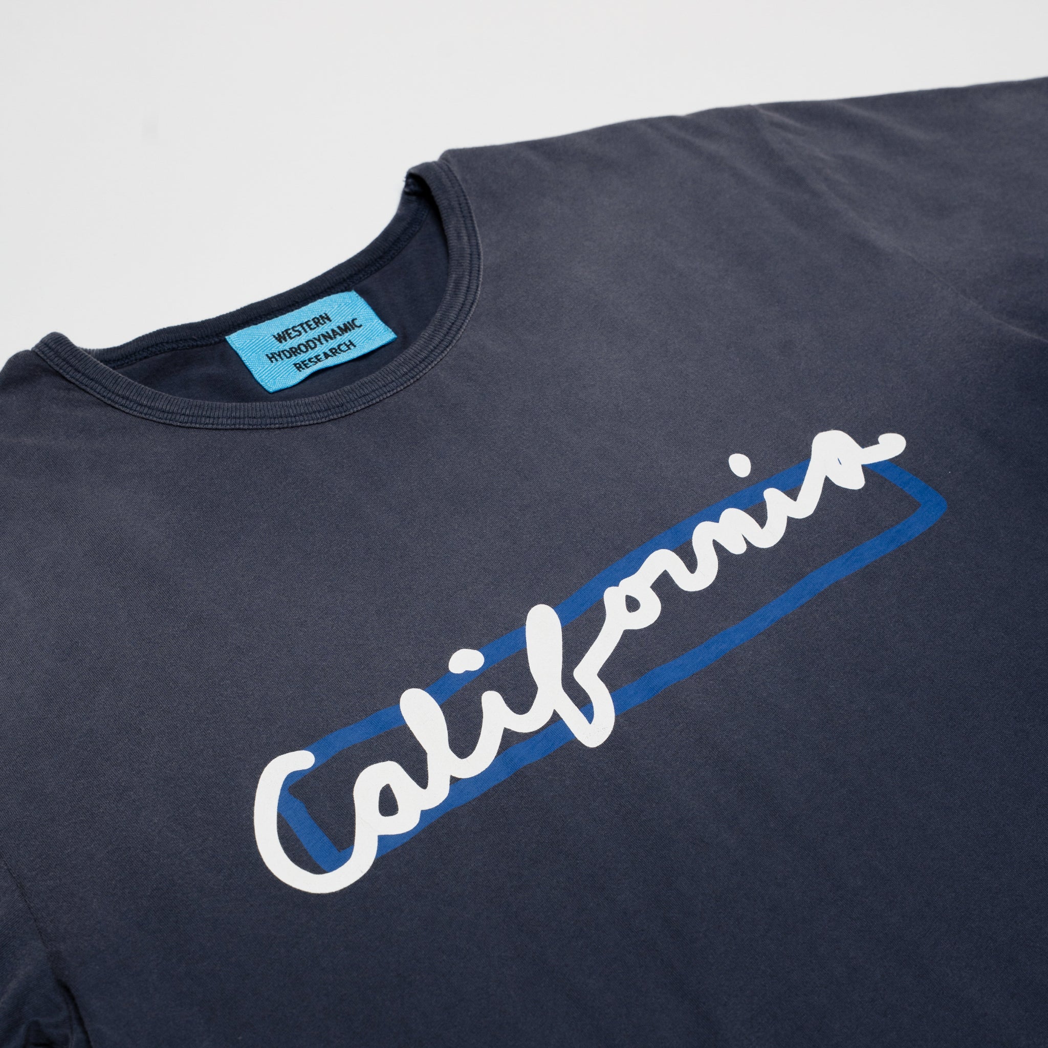 California Tee (Washed Navy)