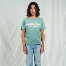 Load image into Gallery viewer, Japanese American Surf Brand Tee (Washed Green)
