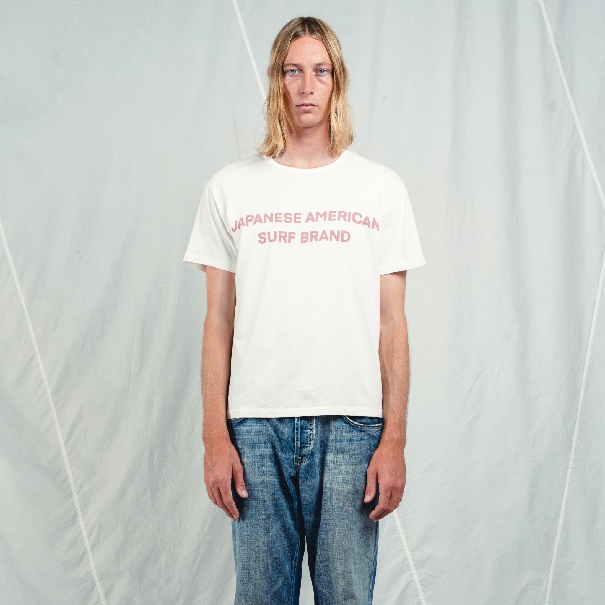 Japanese American Surf Brand Tee (White)