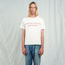 Load image into Gallery viewer, Japanese American Surf Brand Tee (White)
