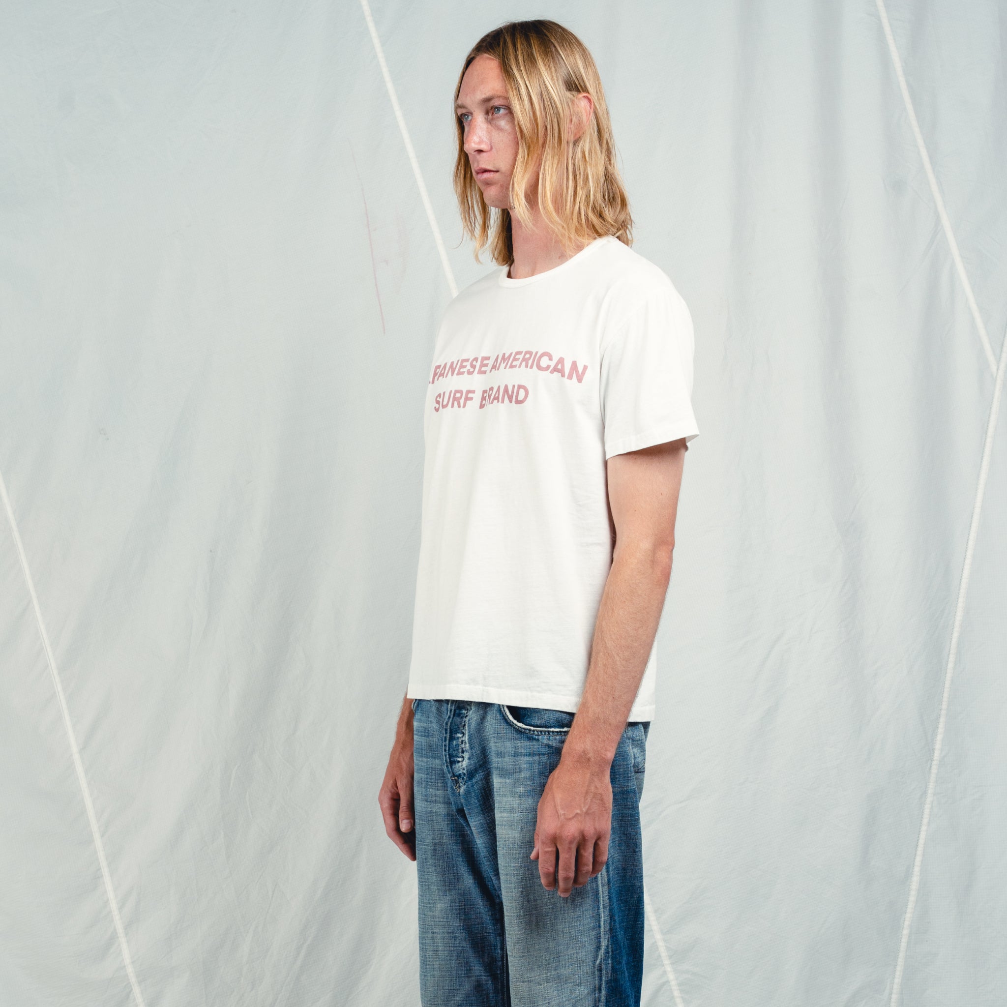 Japanese American Surf Brand Tee (White)