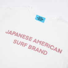 Load image into Gallery viewer, Japanese American Surf Brand Tee (White)
