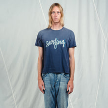 Load image into Gallery viewer, Surfing Tee (Washed Navy)
