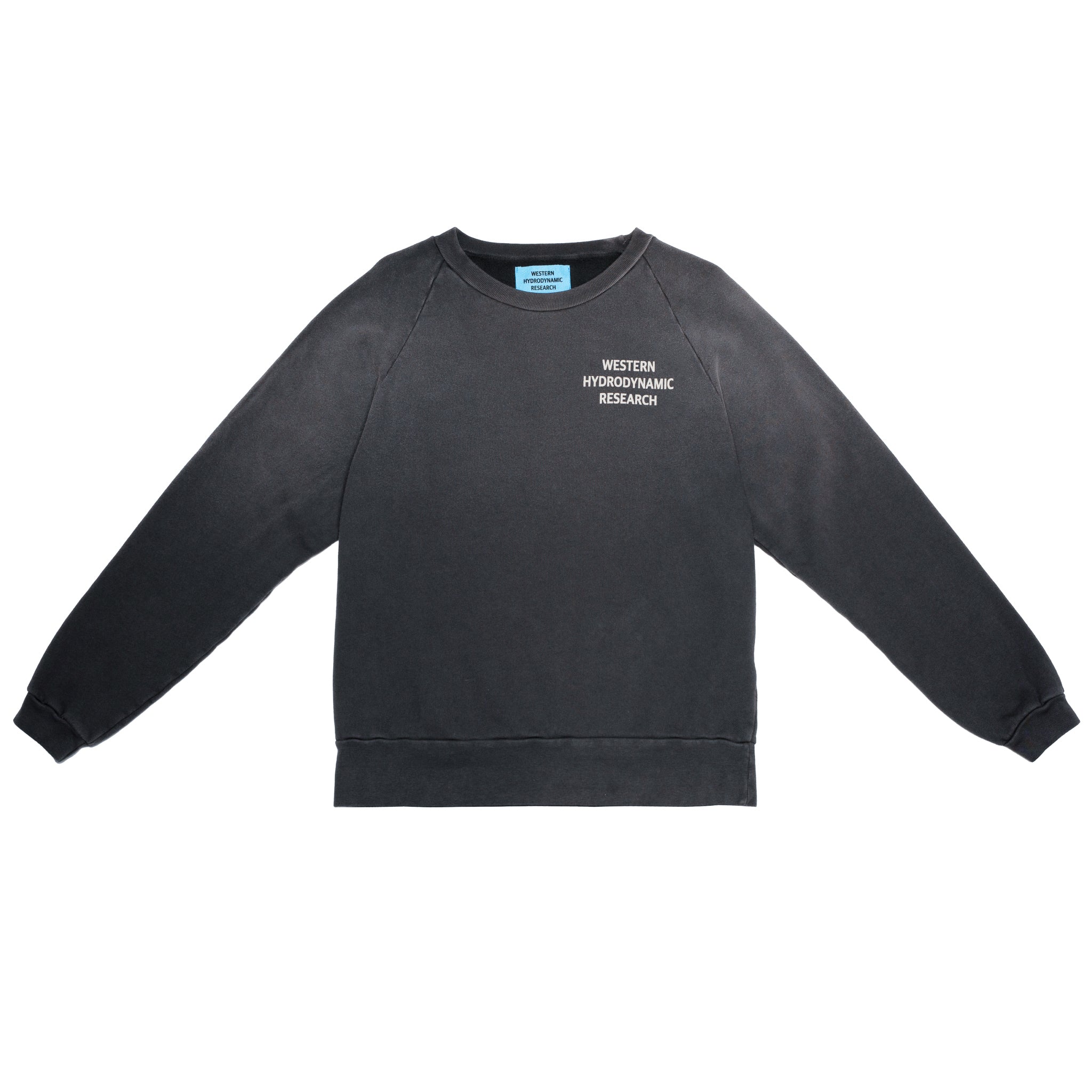 Raglan Worker Crew (Washed Black)