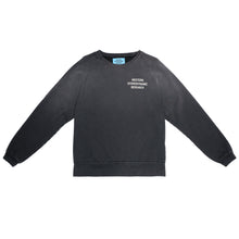 Load image into Gallery viewer, Raglan Worker Crew (Washed Black)
