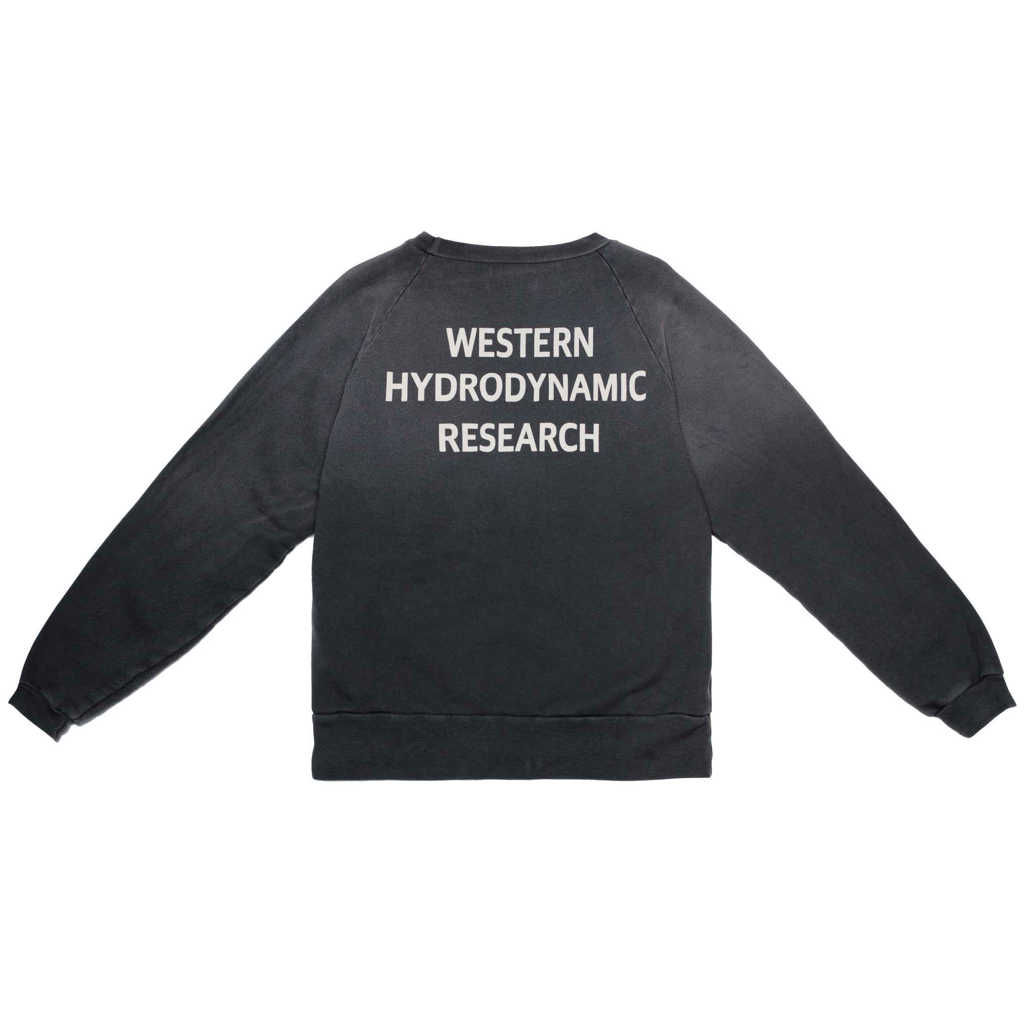 Raglan Worker Crew (Washed Black)