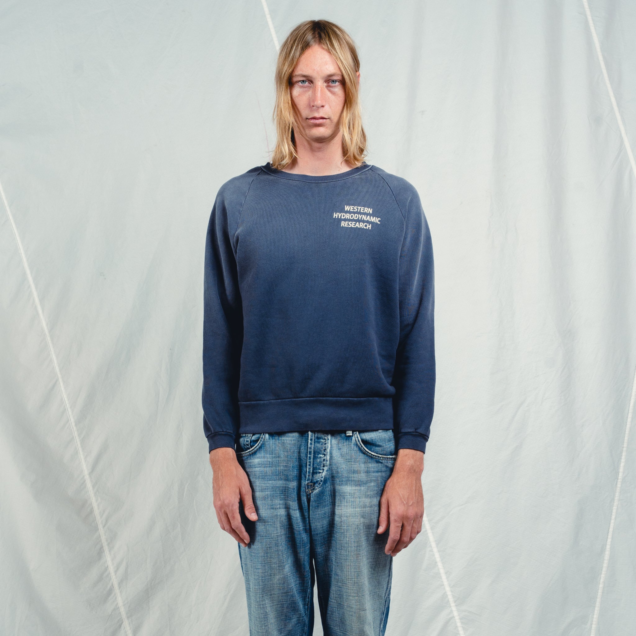 Raglan Worker Crew (Navy)