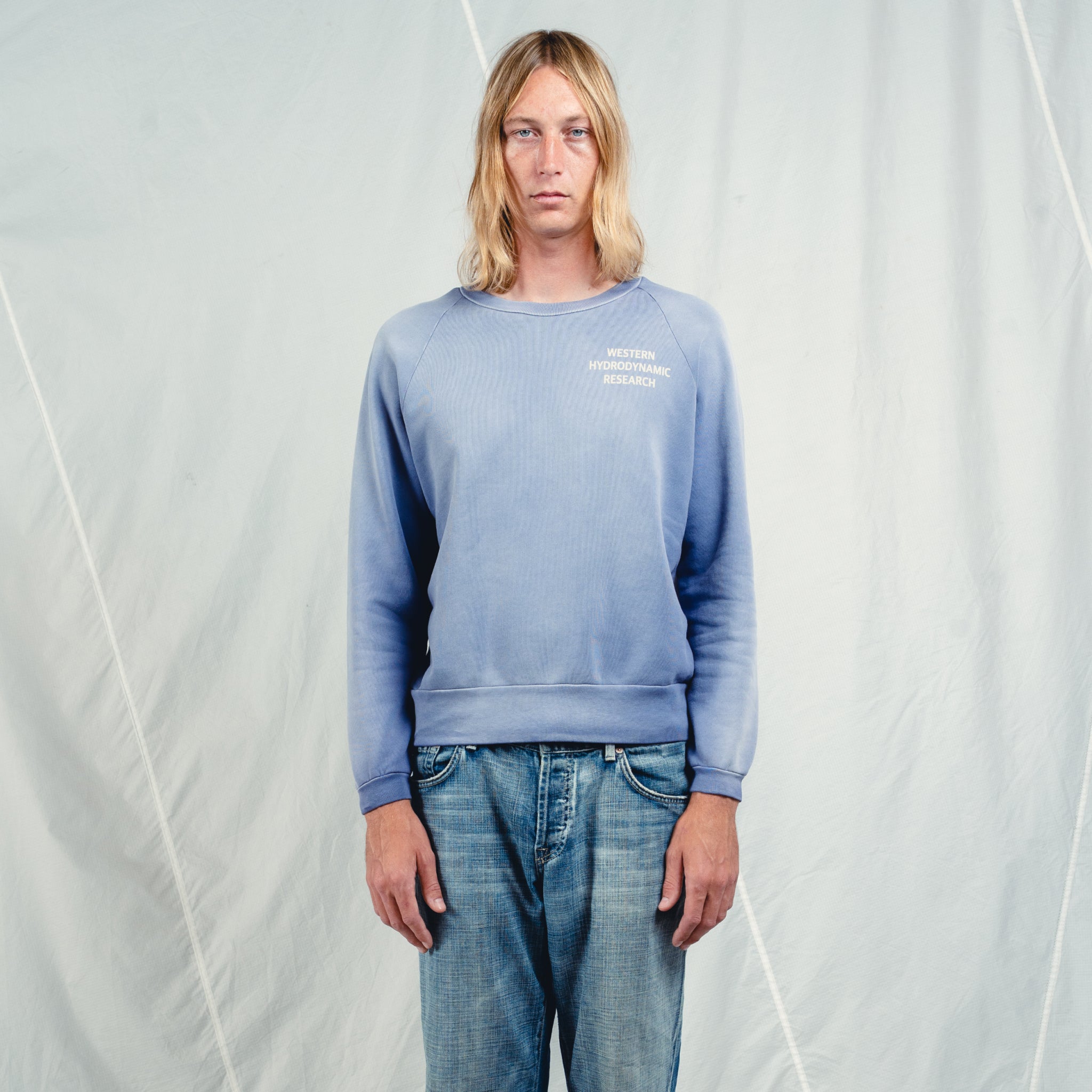 Raglan Worker Crew (Purple)