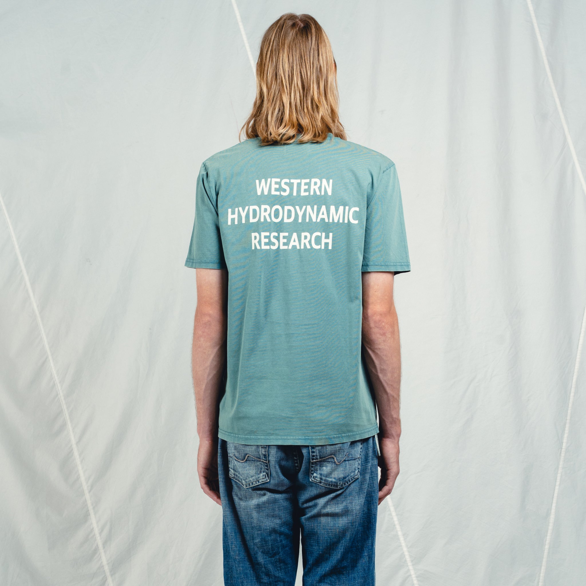 Worker Tee (Washed Green)