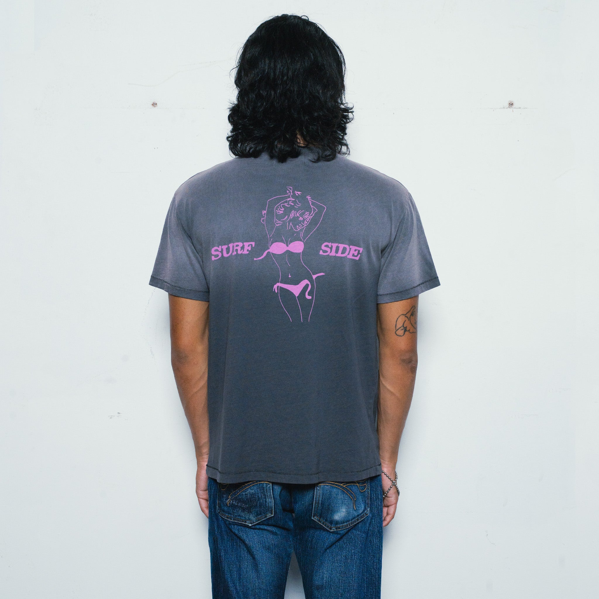 Myrtle Beach Tee (Washed Black)