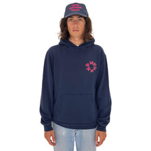 Load image into Gallery viewer, Plumeria Hoodie (Navy)
