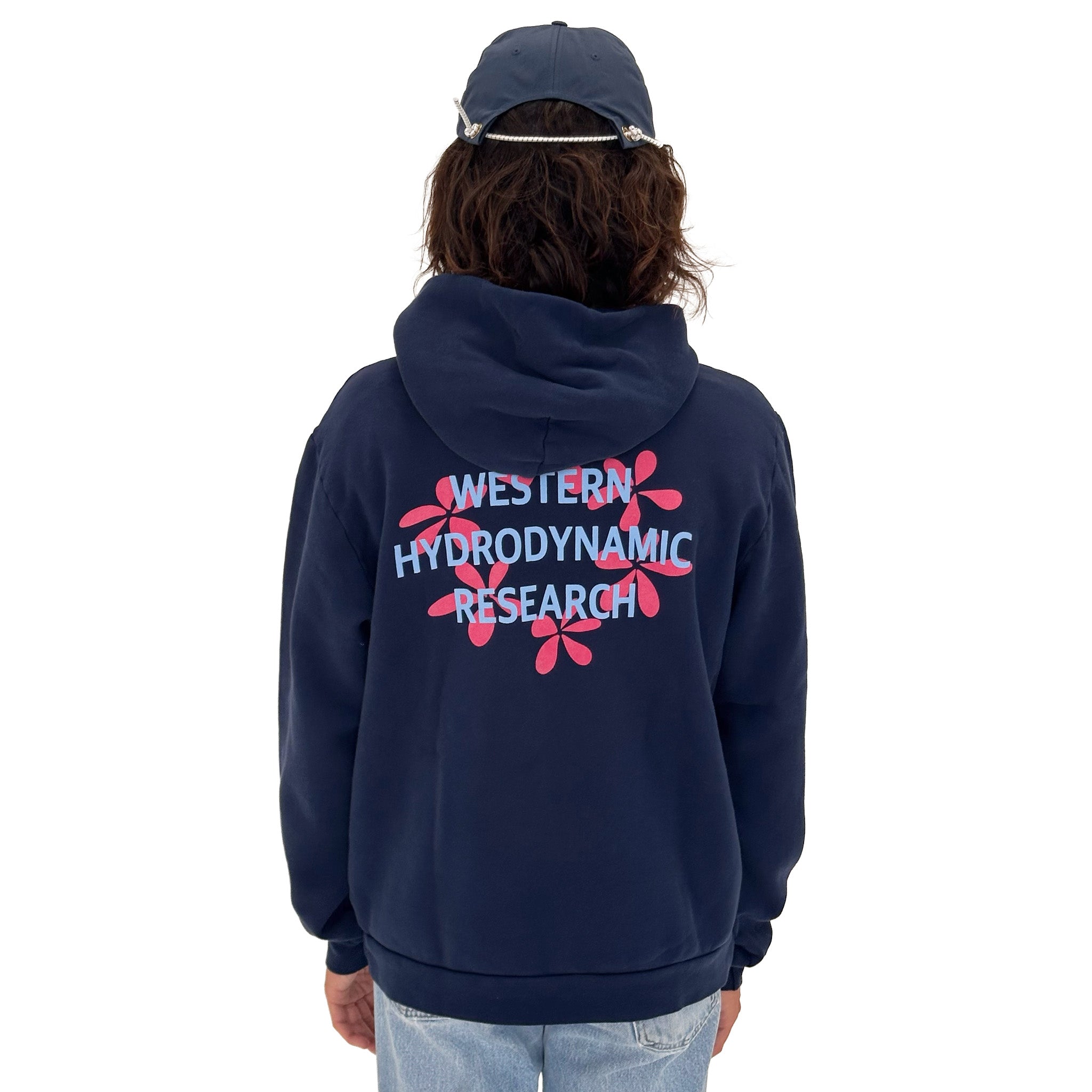 Plumeria Hoodie (Navy)