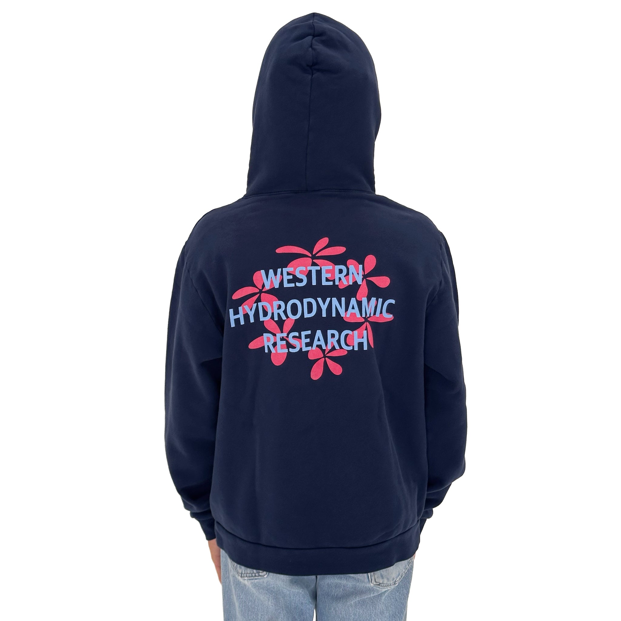 Plumeria Hoodie (Navy)