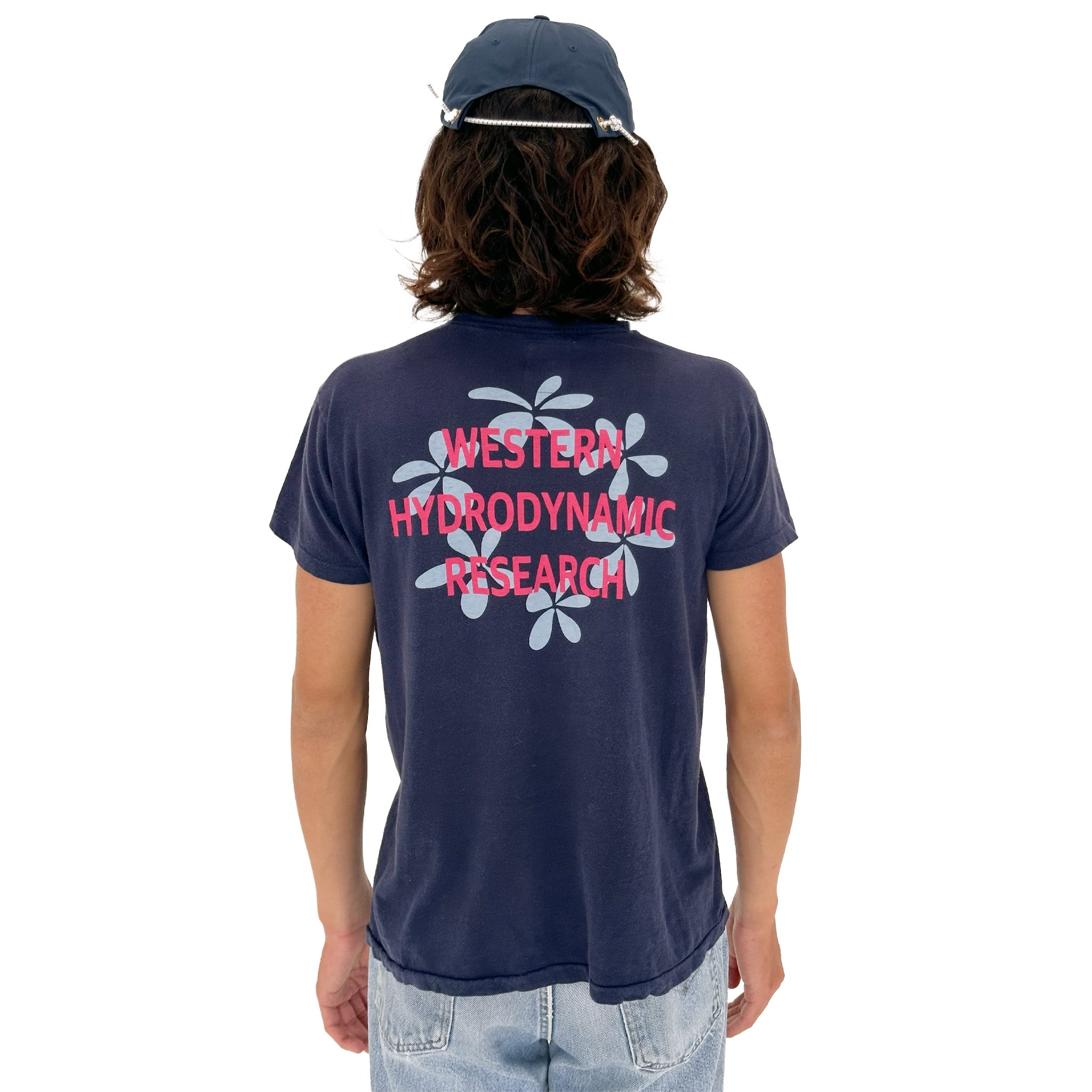 Plumeria Tee (Navy)