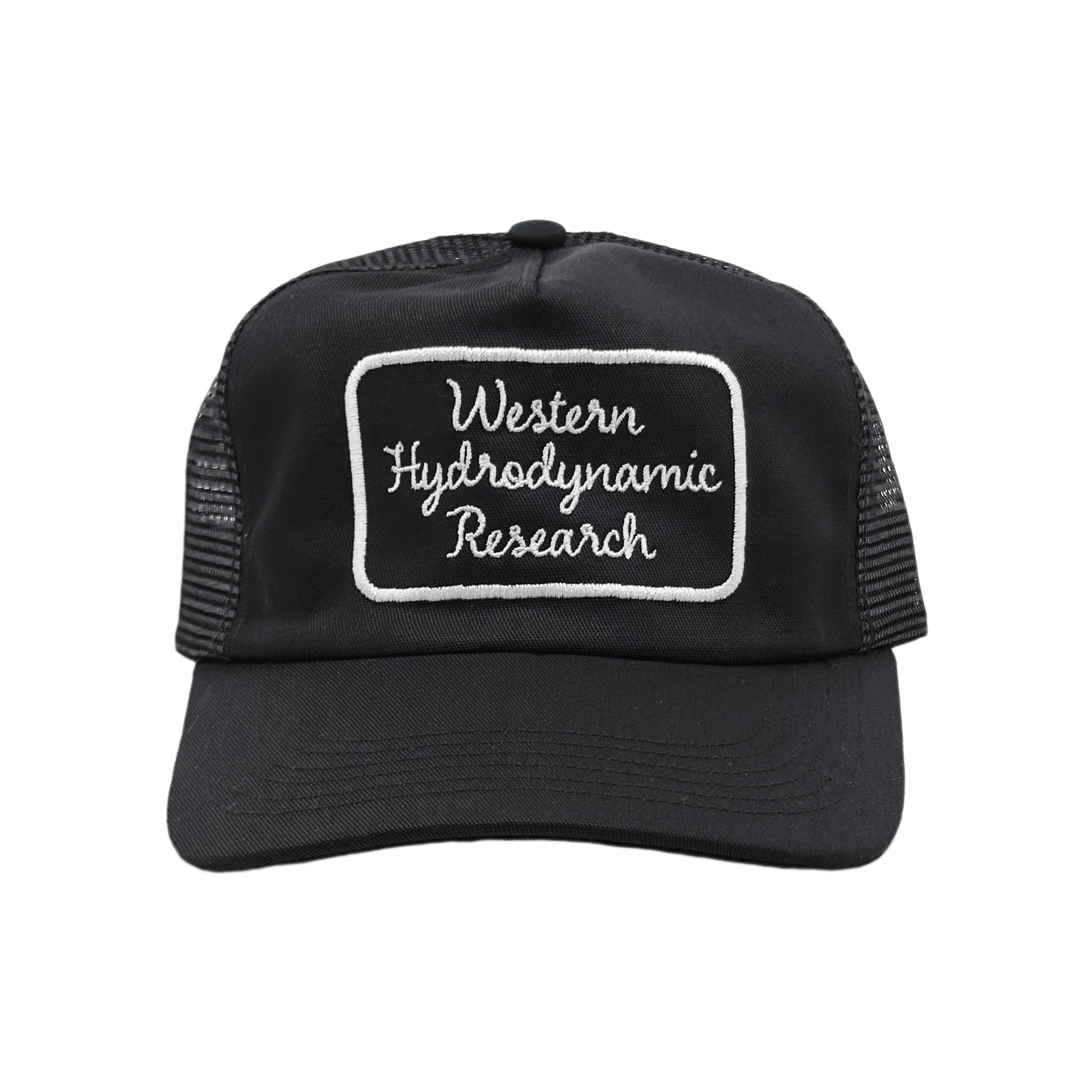 Script Trucker Hat (Black)