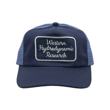 Load image into Gallery viewer, Script Trucker Hat (Navy)
