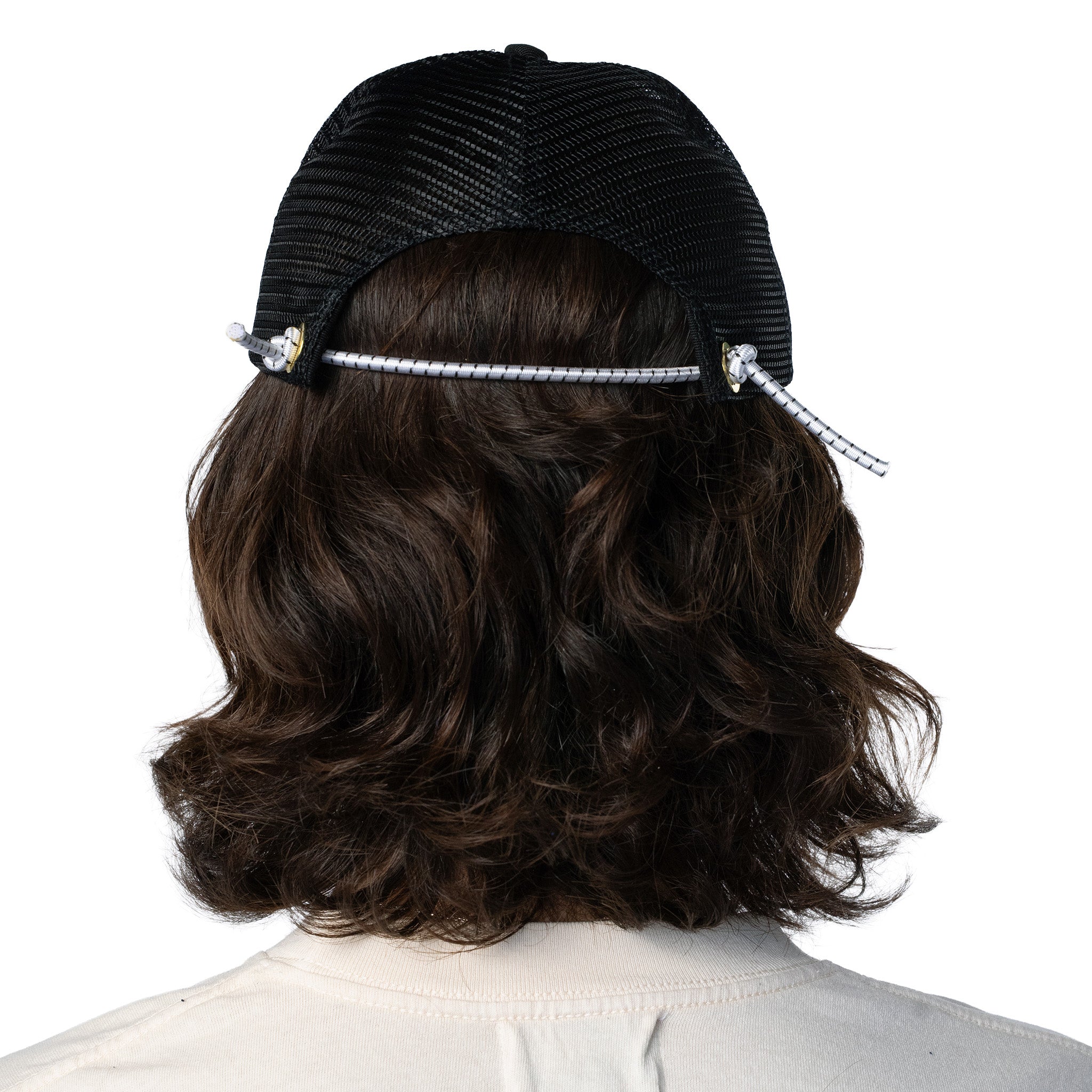 Script Trucker Hat (Black)