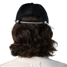 Load image into Gallery viewer, Script Trucker Hat (Black)
