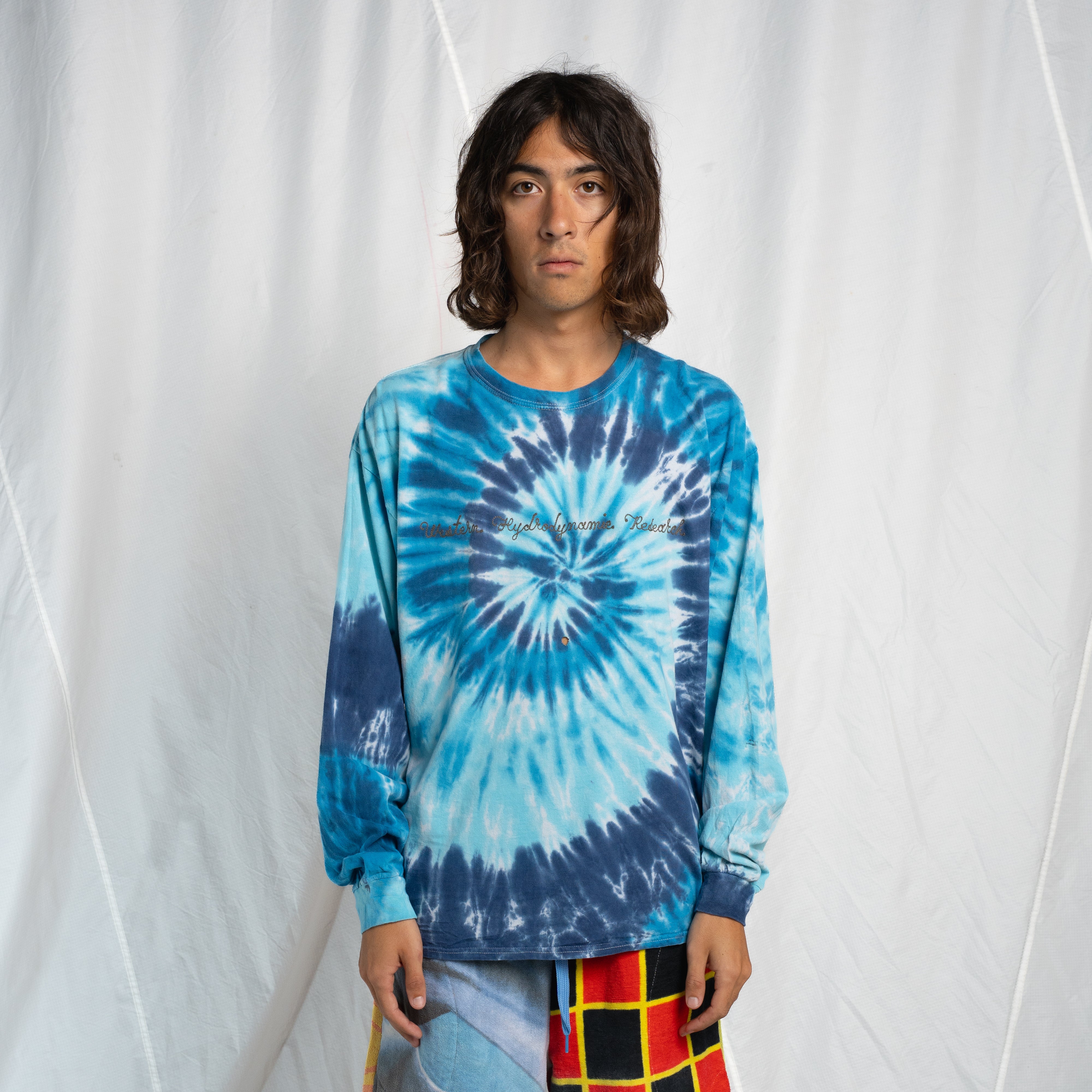 Chain Stitch Tie Dye Tee #6 X-LARGE