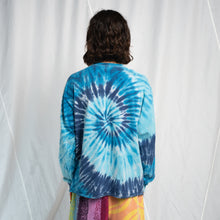 Load image into Gallery viewer, Chain Stitch Tie Dye Tee #6 X-LARGE

