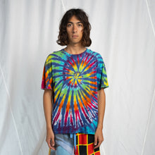 Load image into Gallery viewer, Chain Stitch Tie Dye Tee #7 LARGE
