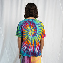Load image into Gallery viewer, Chain Stitch Tie Dye Tee #7 LARGE
