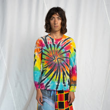 Load image into Gallery viewer, Chain Stitch Tie Dye Tee #9 MEDIUM

