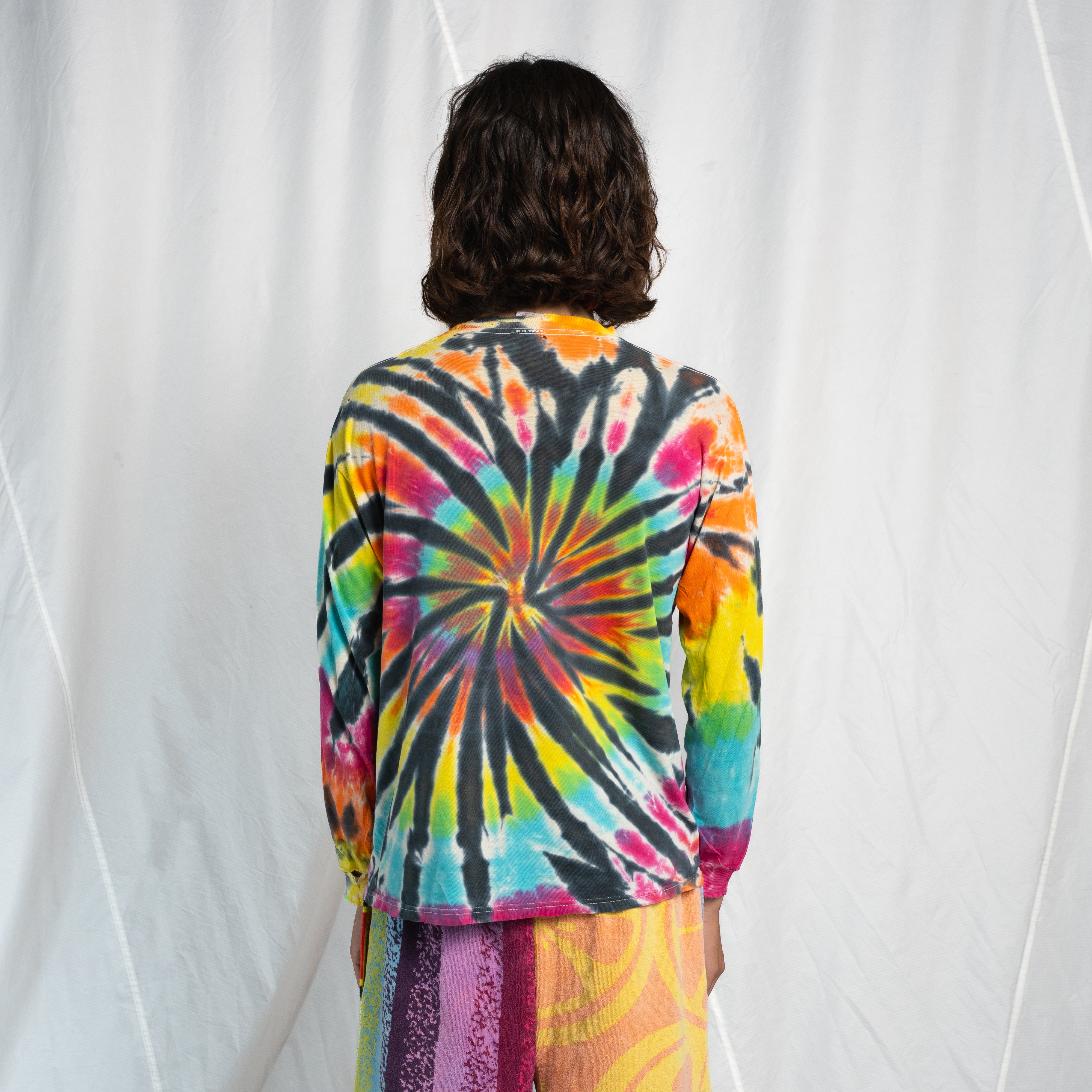 Chain Stitch Tie Dye Tee #9 MEDIUM